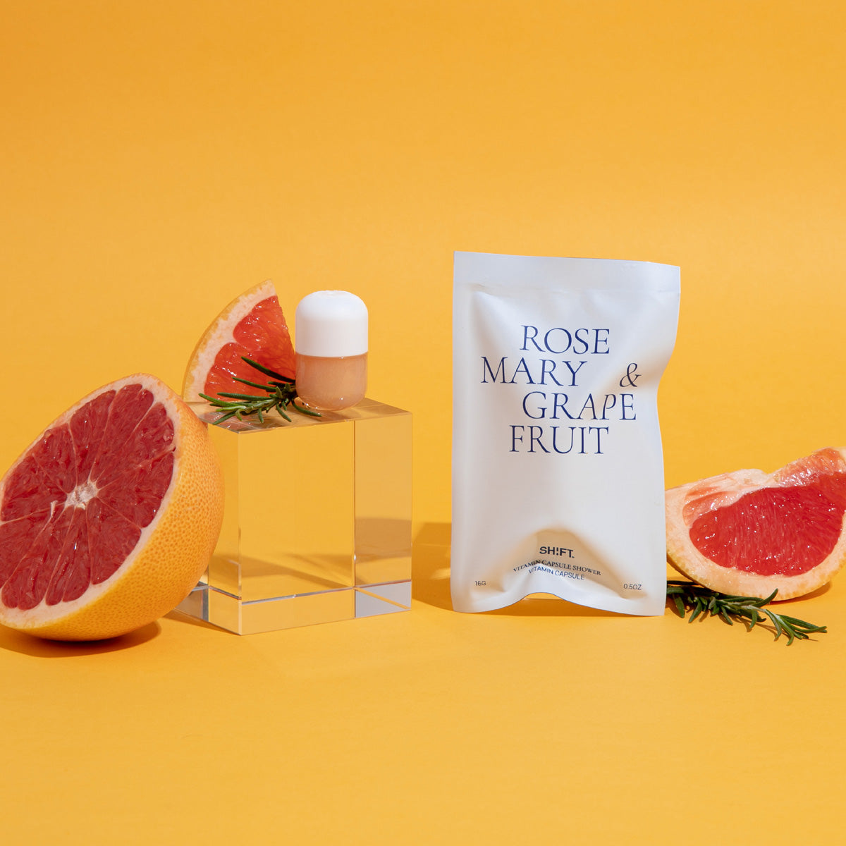 Vitamin Capsule Rosemary & Grapefruit