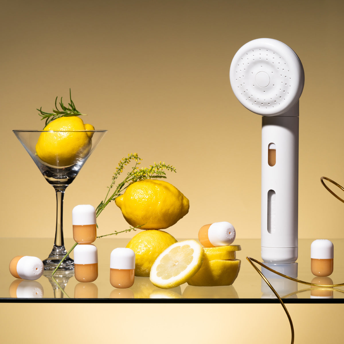 Vitamin Capsule Lemon Wave