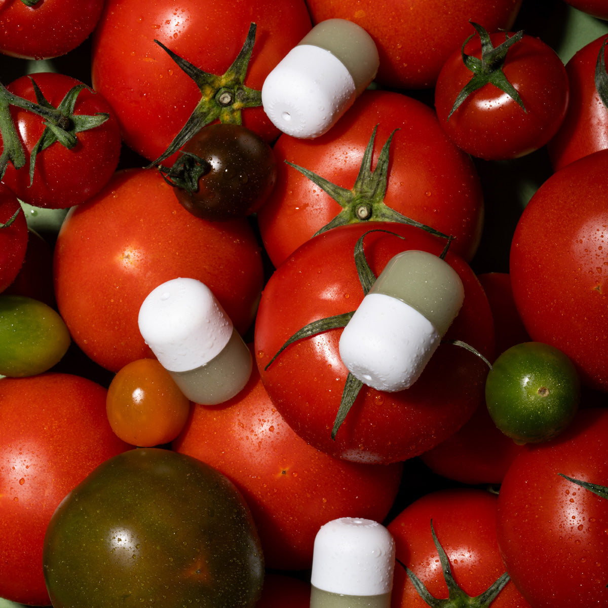Vitamin Capsule Tomato Leaves