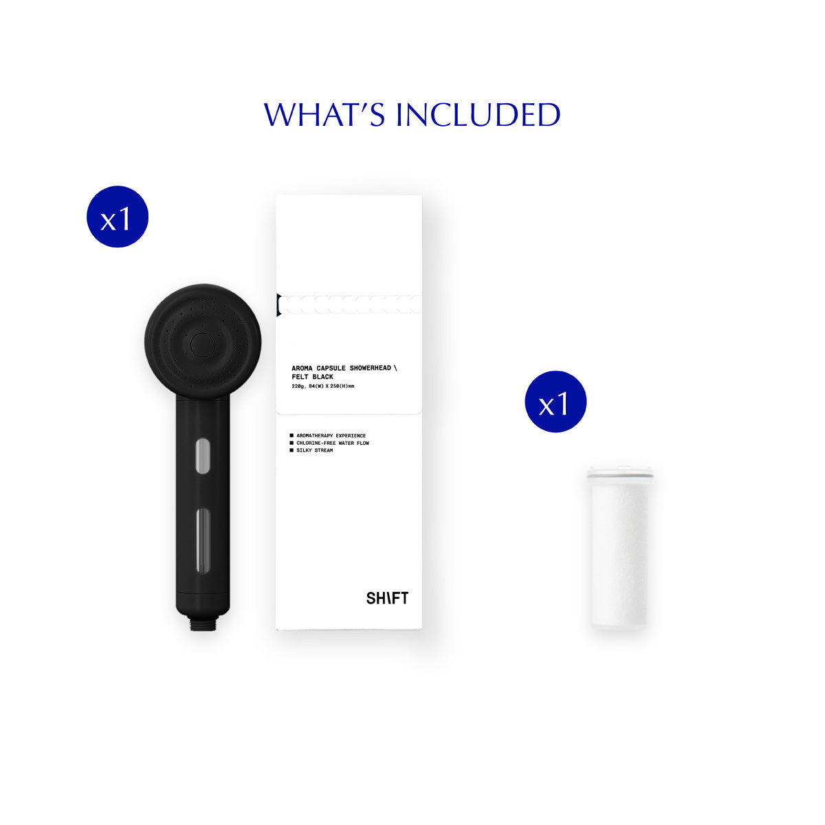 (Limited Edition) SHIFT Filtered Shower Head - Special Colors