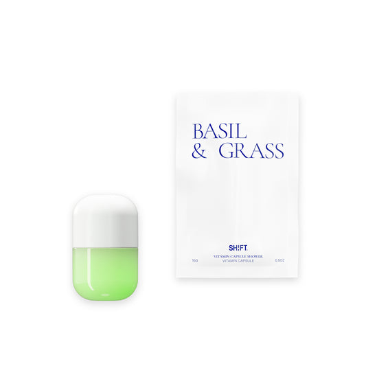 Vitamin Capsule Basil & Grass