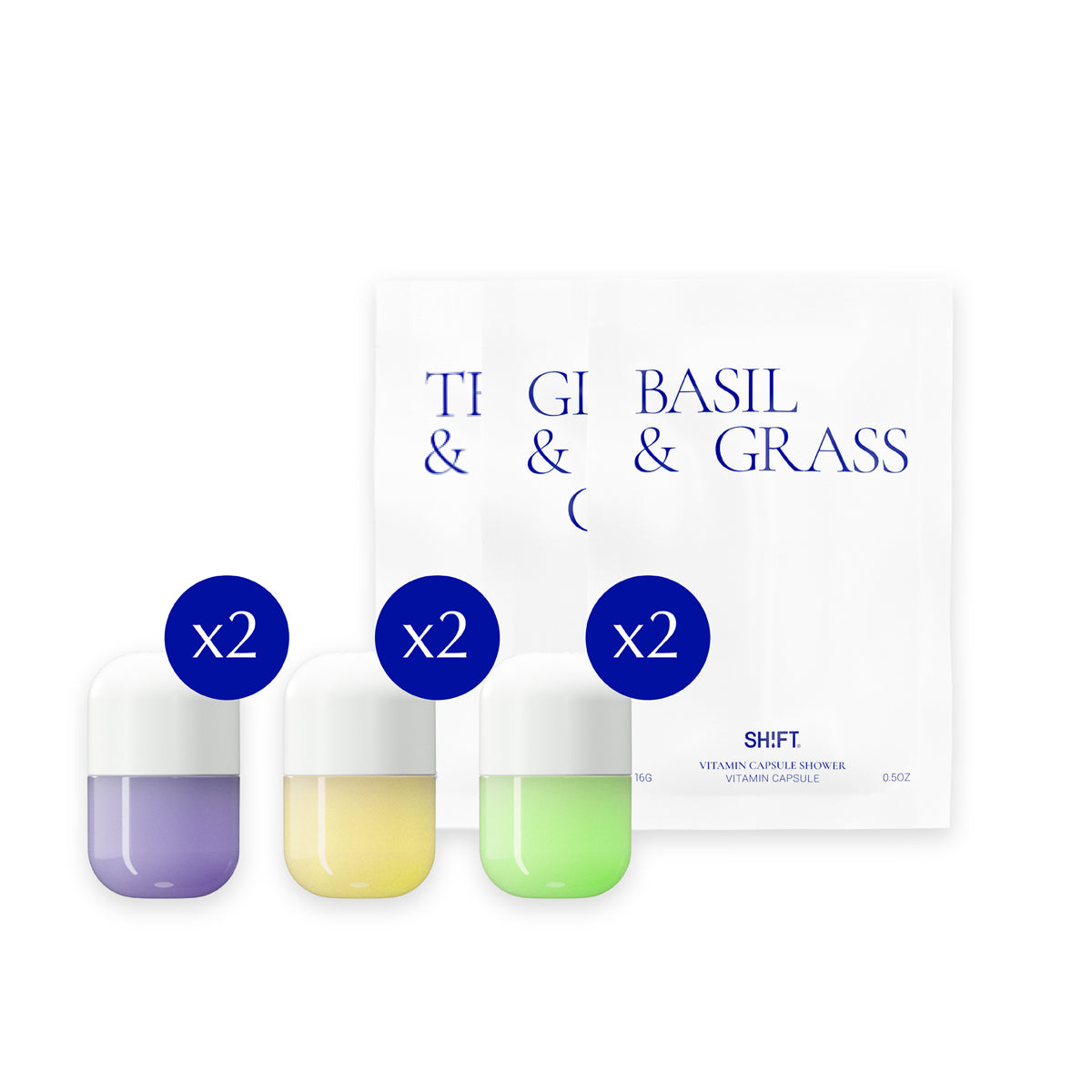 Vitamin Capsule Aroma Therapy Set