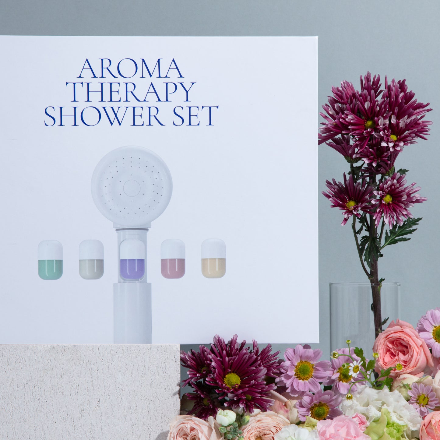 Vitamin Aroma Therapy Shower Head Set